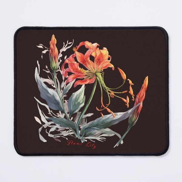 Item preview, Flame Lily "Wildfire Whispers"  designed and sold by MvuuStudio.