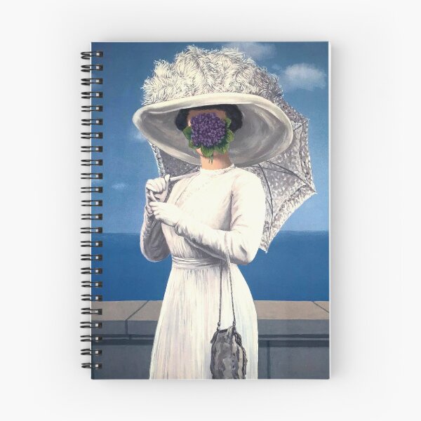 Item preview, René Magritte woman with umbrella Art Exhibition Rene magritte Poster, rene magritte Vintage Art, rene magritte  Abstract Poster designed and sold by Amy-Hamilton.