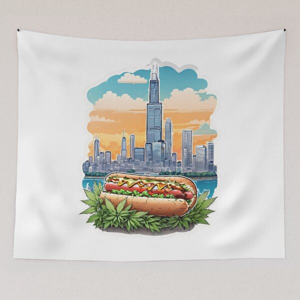 Item preview, Chicago Hot Dog Weiner Shnisttlze Big Weiner designed and sold by wojysmokes.