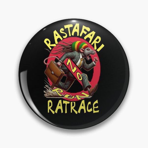Item preview, Rastafari No Run Rat race - Rasta Sayings designed and sold by DzinesByEarle.