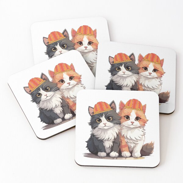 Item preview, Cats with Hard hats designed and sold by tnwbank.