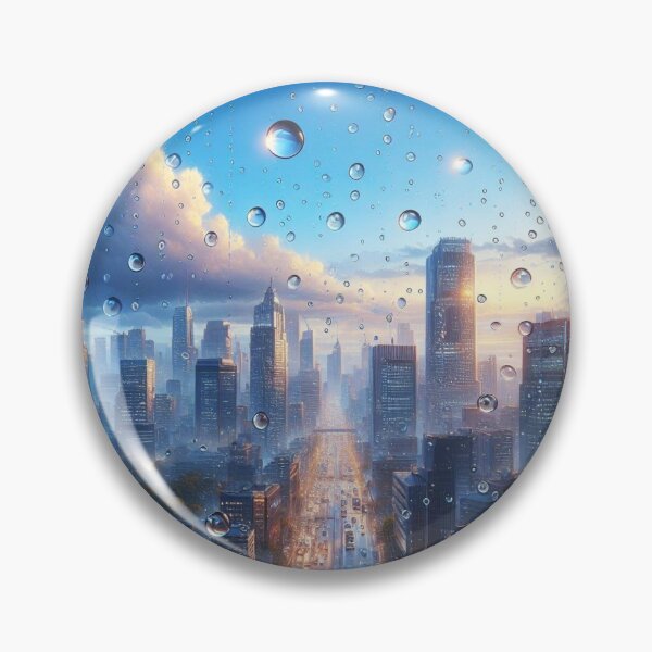 Item preview, A city on a rainy day. designed and sold by growing-mom.