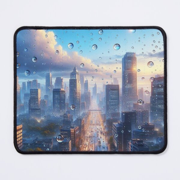 Item preview, A city on a rainy day. designed and sold by growing-mom.