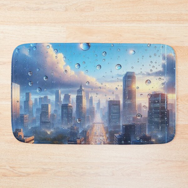 Item preview, A city on a rainy day. designed and sold by growing-mom.