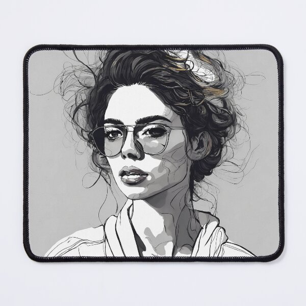 Item preview, "Emotive One-Line Portrait: Expressive Continuous Stroke Art" designed and sold by Huycao211.