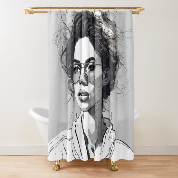 Item preview, "Emotive One-Line Portrait: Expressive Continuous Stroke Art" designed and sold by Huycao211.