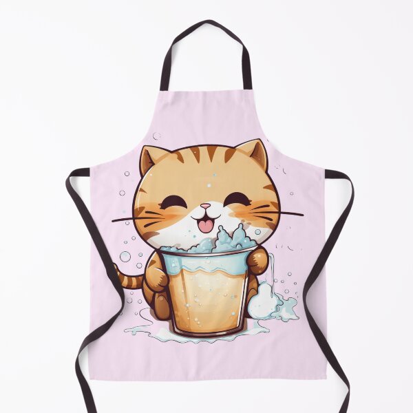 Item preview, Boba Kitty Cat Kawaii Bubbletea #6 designed and sold by MoonlightMan.