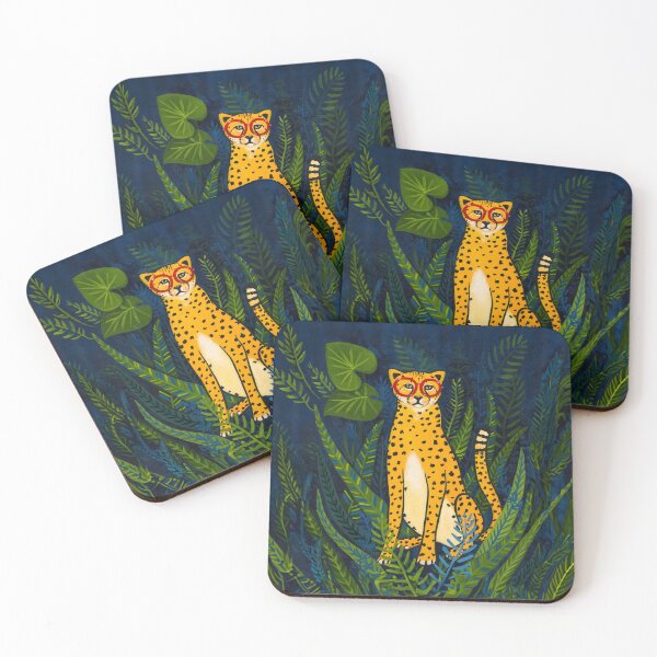 Item preview, The Jungle Cheetah designed and sold by KilkennyCat Art.