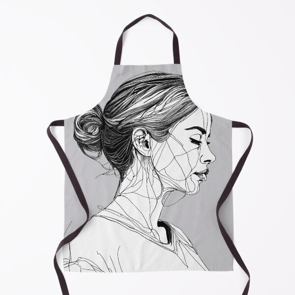 Item preview, " Emotive One-Line Portrait: Expressive Continuous Stroke Art" designed and sold by Huycao211.