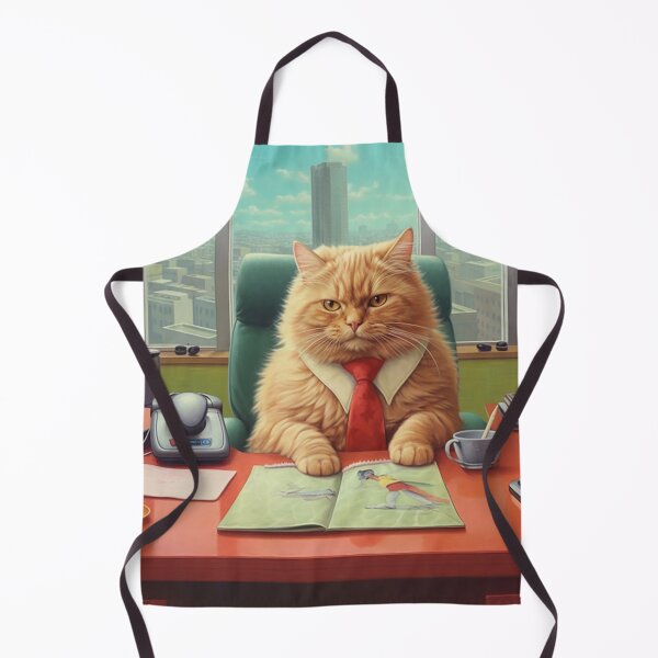 Item preview, Office Cat designed and sold by JollyGoodMerch.