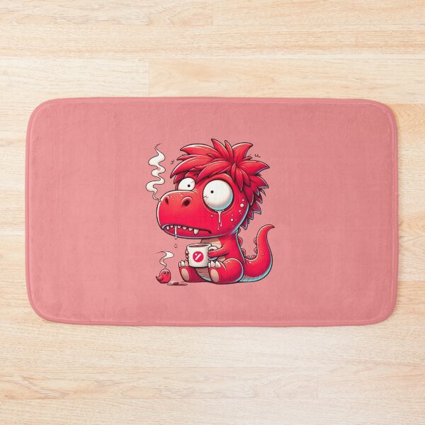 Item preview,  T-Rex that is bright red in color designed and sold by CoussaZau.