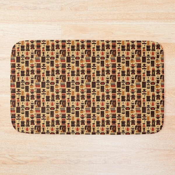 Item preview, coffee icon pattern #2 designed and sold by darkartsflowers.