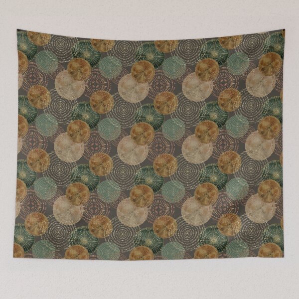 Item preview, Tropical plant inspirations in Earth colors - series 3 designed and sold by VandArts.