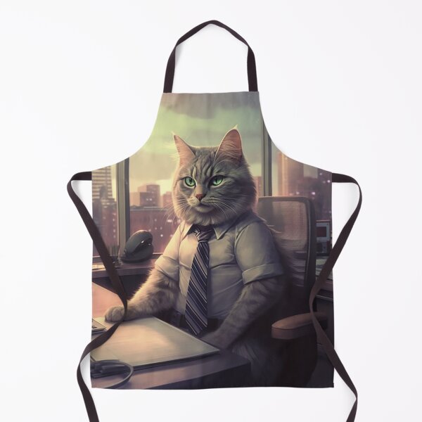 Item preview, Office Cat designed and sold by JollyGoodMerch.