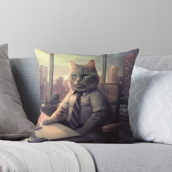 Item preview, Office Cat designed and sold by JollyGoodMerch.