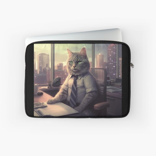 Item preview, Office Cat designed and sold by JollyGoodMerch.