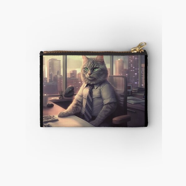 Item preview, Office Cat designed and sold by JollyGoodMerch.