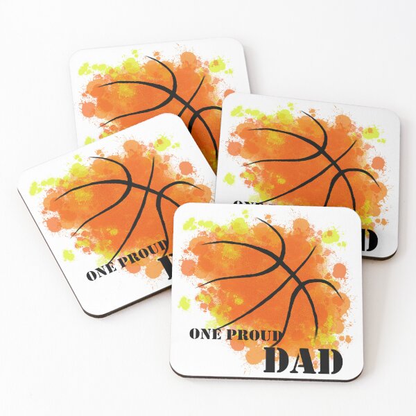 Item preview, Basketball- One Proud Dad- Orange designed and sold by SoshanaC.