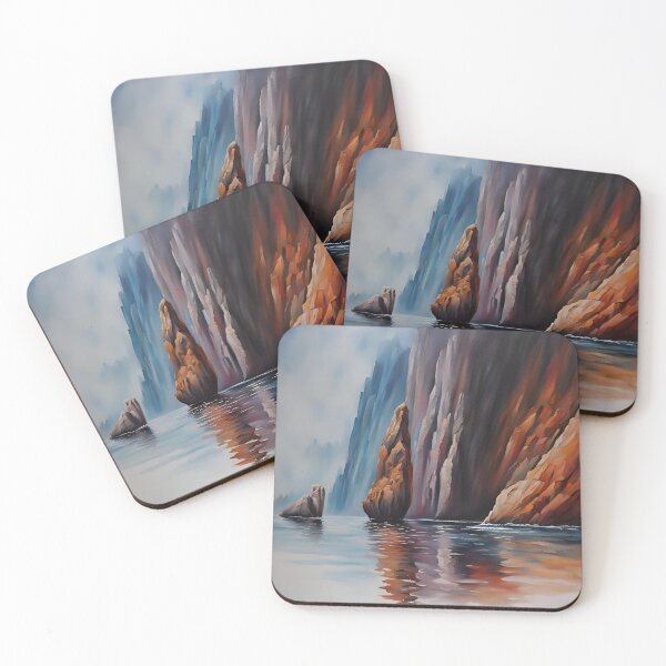 Item preview, Quiet Cliff Reflection designed and sold by AJSRPrints.