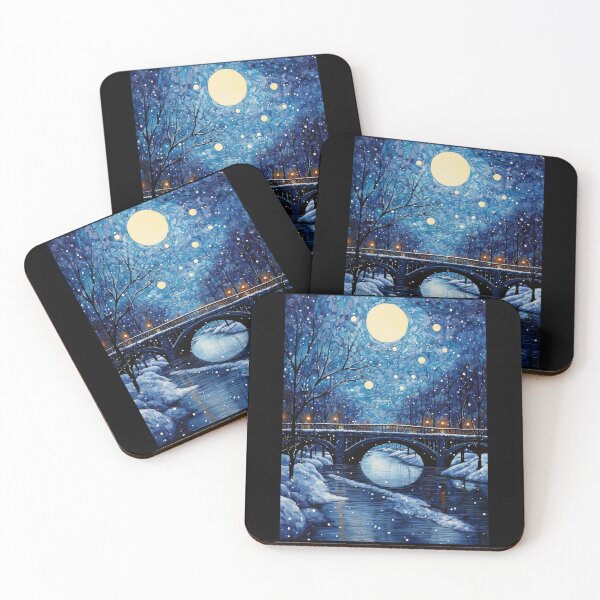 Item preview, Cold Bridge In Winter designed and sold by TorpStore.