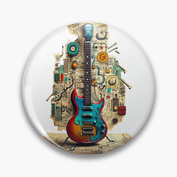 Item preview, electric guitar designed and sold by NotesForMusic.