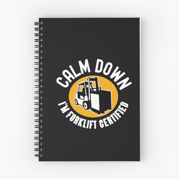 Item preview, Calm Down I'm Forklift Certified - Funny Forklift Operator Quote designed and sold by HappyDelights.
