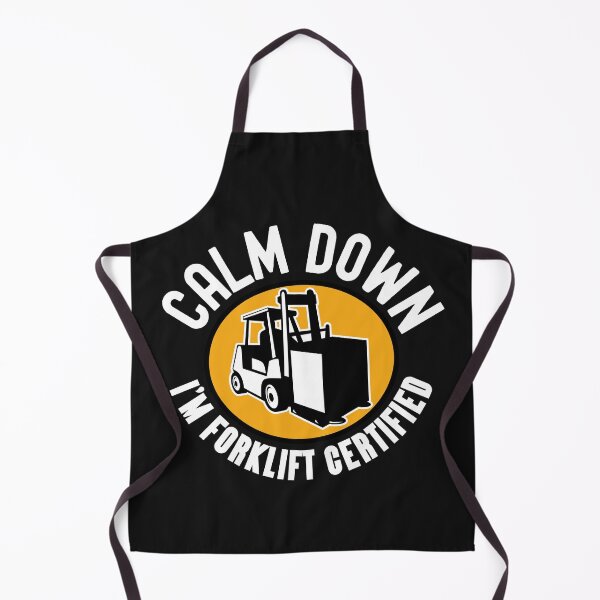 Item preview, Calm Down I'm Forklift Certified - Funny Forklift Operator Quote designed and sold by HappyDelights.