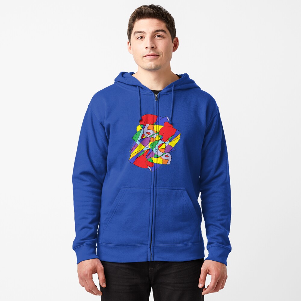 Item preview, Zipped Hoodie designed and sold by 5849.