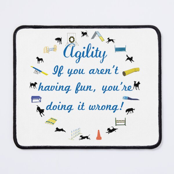 Item preview, Agility Having Fun designed and sold by dogplay.