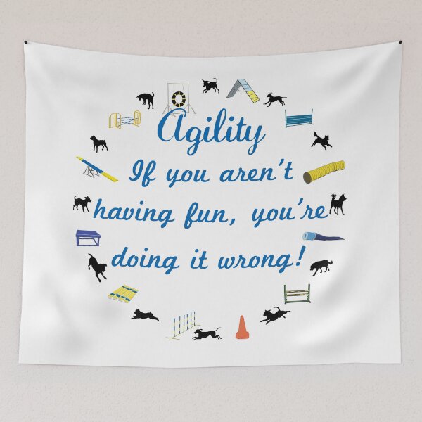 Item preview, Agility Having Fun designed and sold by dogplay.