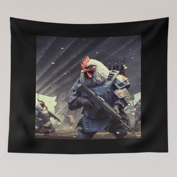 Item preview, The C.A.W (Chicken Army Warriors) The CAW is Mother, the CAW is Father! designed and sold by JollyGoodMerch.