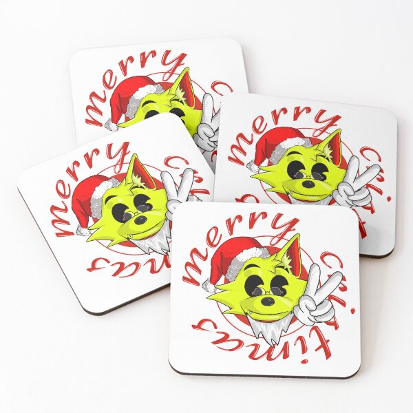 Aperçu de l'œuvre Chacal joyeux Noël créée et vendue par Chacalstore.