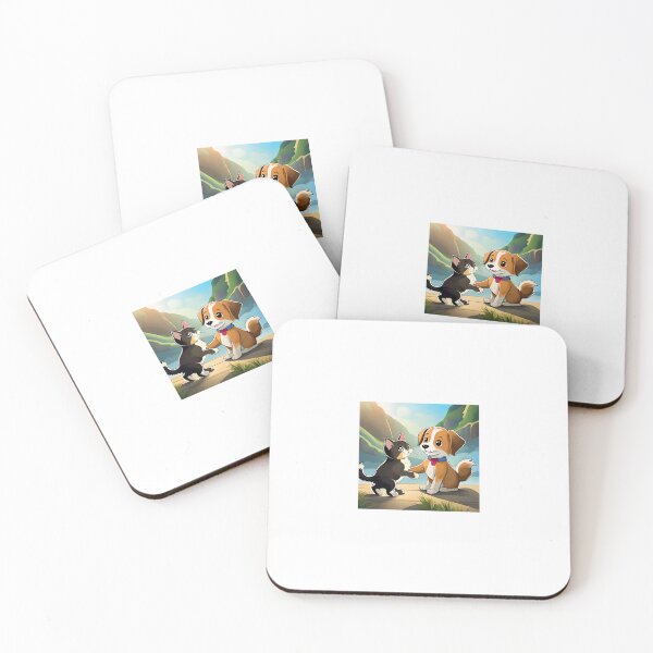 Item preview, Cat & Dog designed and sold by Tinamarley.