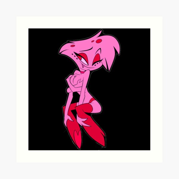 Angel Dust Valentines Pinup - Hazbin Hotel 