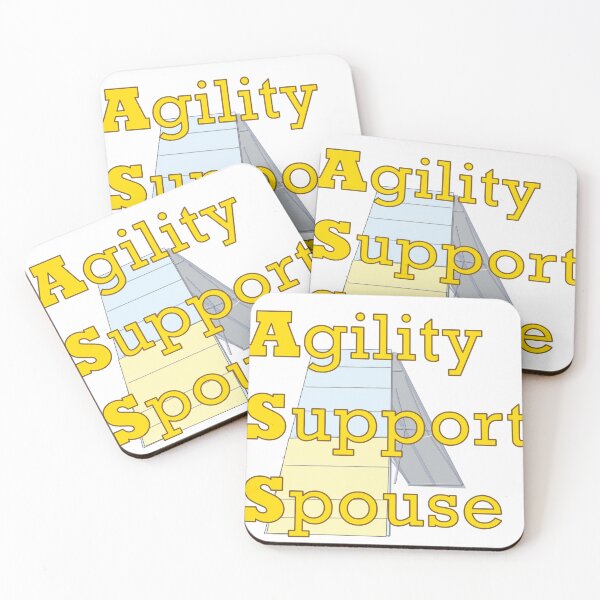 Item preview, Agility Support Spouse designed and sold by dogplay.