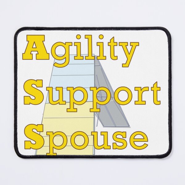 Item preview, Agility Support Spouse designed and sold by dogplay.