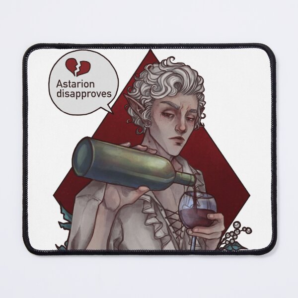 Item preview, Vampire disapproves - Astarion designed and sold by dndnerdout.