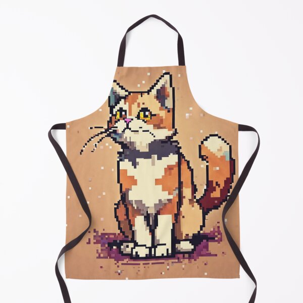 Item preview, Copy of Pixelated Kitten: Retro Cute Cat with Big Eyes in Nostalgic Pixel Art Style designed and sold by Huycao211.