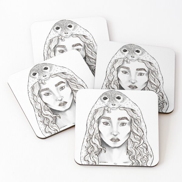 Item preview, Selkie Woman designed and sold by TNK Artwork.