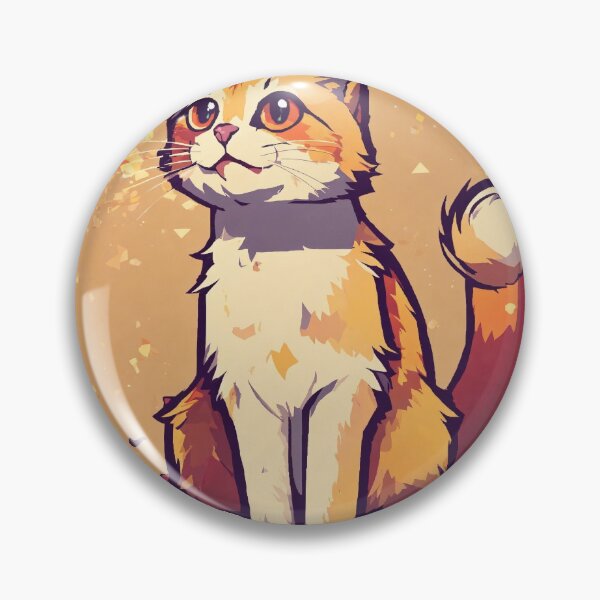 Item preview, Pixelated Kitten: Retro Cute Cat with Big Eyes in Nostalgic Pixel Art Style designed and sold by Huycao211.
