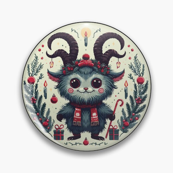 Item preview, Baby Krampus Vintage Christmas designed and sold by heartsake.
