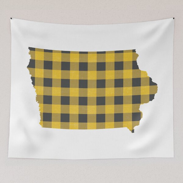 Item preview, Iowa Plaid in Yellow designed and sold by Maren Misner.