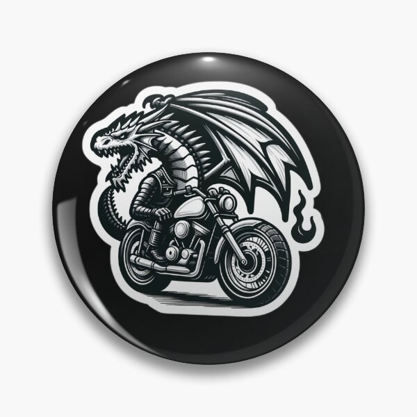 Item preview, Biker Dragon designed and sold by MythScape.