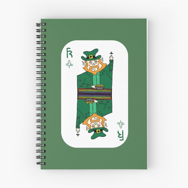 Item preview, Leprechaun King Of Clubs/Shamrocks designed and sold by Tim Veiga.