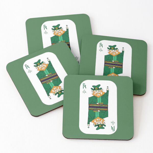 Item preview, Leprechaun King Of Clubs/Shamrocks designed and sold by Tim Veiga.