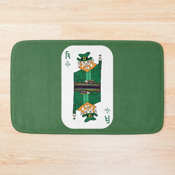 Item preview, Leprechaun King Of Clubs/Shamrocks designed and sold by Tim Veiga.