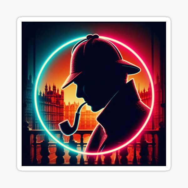 Item preview, Sherlock Holmes designed and sold by ClassicRetroism.