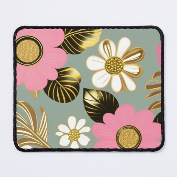 Item preview, Metallic floral design  designed and sold by Roxburylane.