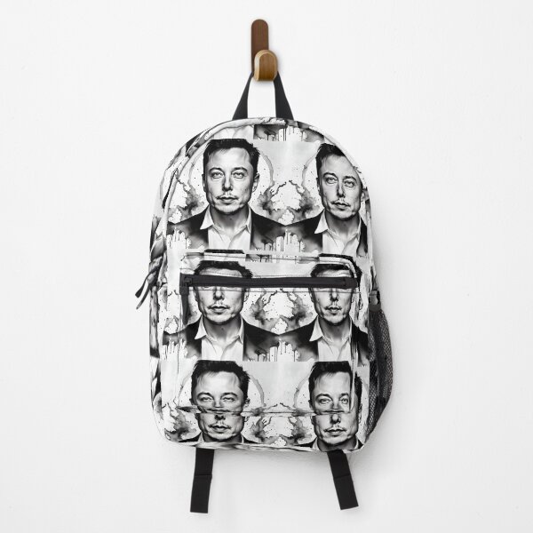 Item preview, Elon Musk Portrait in Black Ink designed and sold by Dan Farsaci.