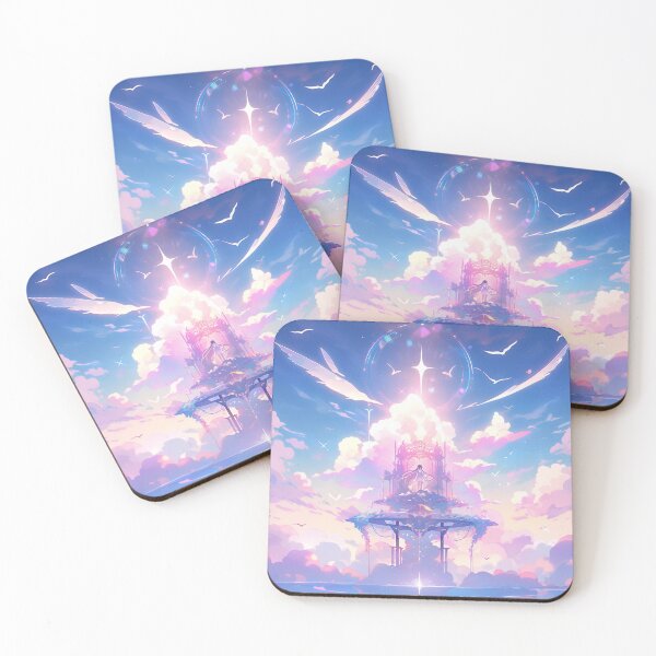 Item preview, Ethereal Sky Palace in the Pastel Clouds designed and sold by bubblegoth.